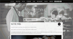 Desktop Screenshot of christophearibert.com